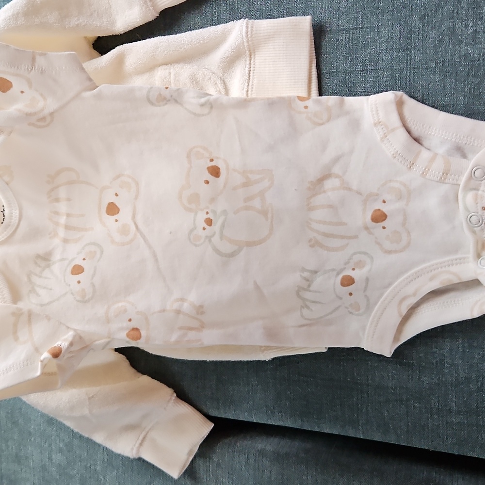 Carter's Cream Baby Matching Set - Picture 3 of 5